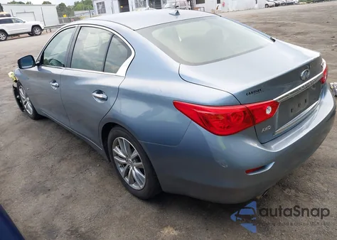 2015 Infiniti Q50 from USA, damaged, VIN JN1BV7AR9FM418836